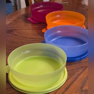 Tupperware Micro Reheatable Cereal Bowls
